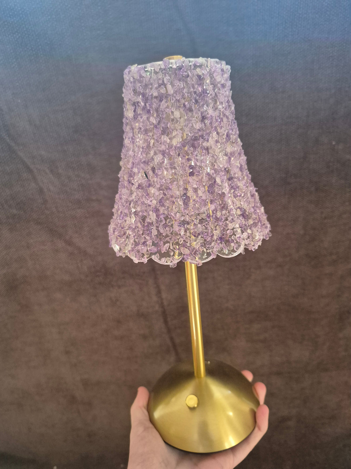 Gemstone lamp