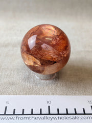 Fire Quartz Spheres