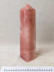 Rose Calcite Tower