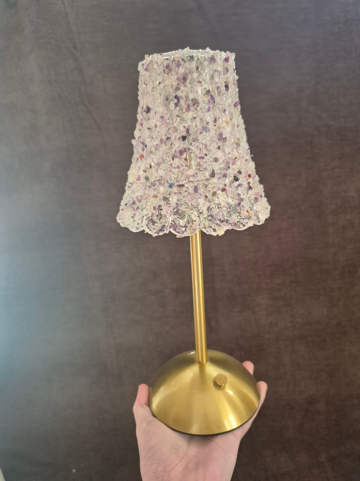 Gemstone lamp