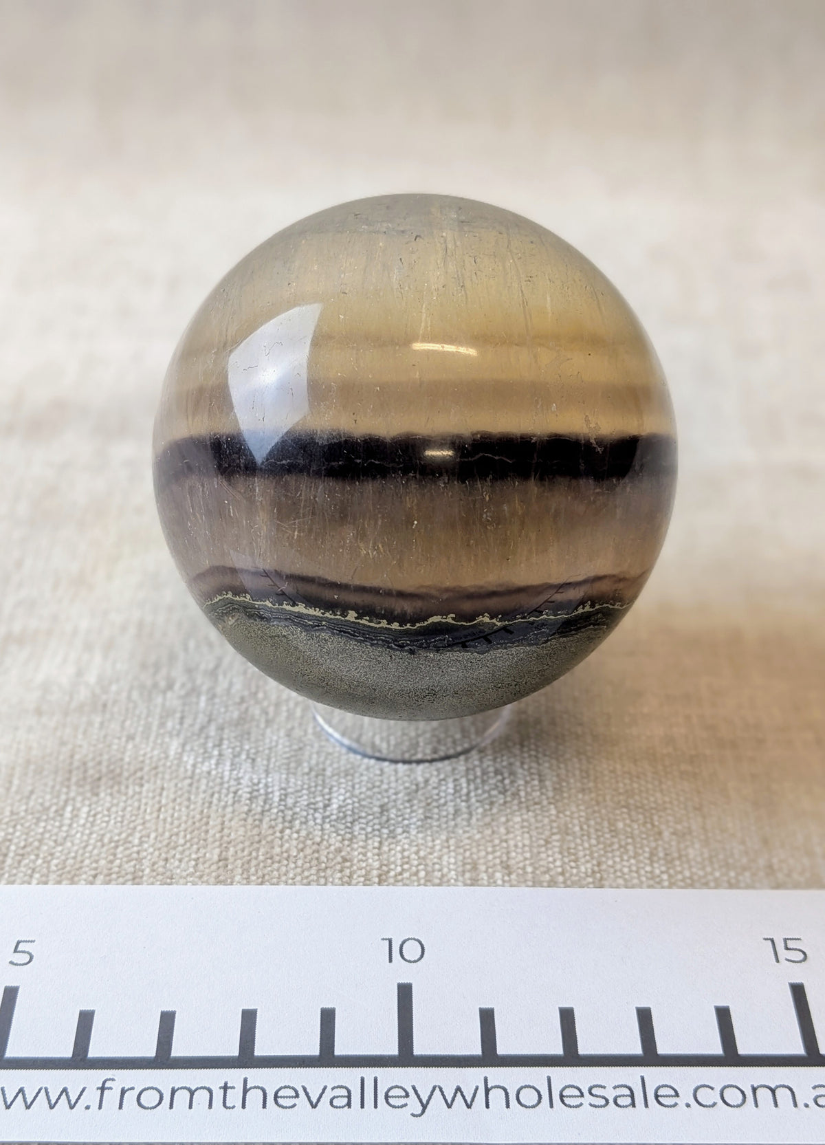 Pyrite in Fluorite Sphere