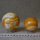 Orange Calcite Spheres (V)