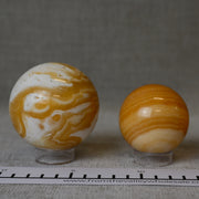 Orange Calcite Spheres (V)