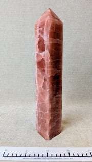 Rose Calcite Tower