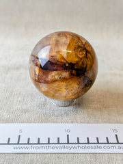 Fire Quartz Spheres